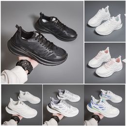 New men women shoes Hiking Running flat Shoes soft sole fashion white black pink bule comfortable sports Z108 GAI