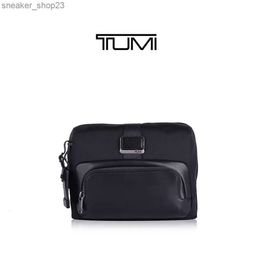 Mens Designer Backpack Chest TUMIIS Business Bag Travel Back Pack Alpha Ballistic Nylon Crossbody Shoulder Mens Casual 232305d