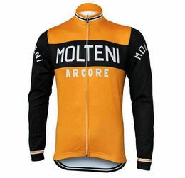 2021 Brand New Team Molteni Fleece Thermal cycling Long Sleeve Jersey Eddy Merckx7346423