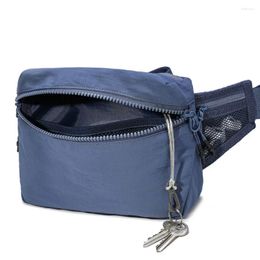 Waist Bags OI Fashion Unisex Nylon Waterproof Waistpack Adjustable Shoulder Strap Chest Bag Crossbody Outdoor Sports Backpack