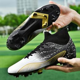 American Football Shoes Men Futsal Pro Society Boot Artificial Grass Outdoor Sports Field Training Soccer For Children