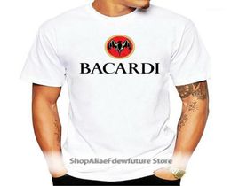 Men039s TShirts Bacardi Rum Logo White T Shirt Ships Fast High Quality Men Women Cartoon Casual Short1245360