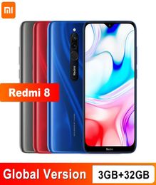 Global Version Xiaomi Redmi 8 3GB 32GB Snapdragon 439 Octa Core 12MP Dual Camera Mobile Phone 5000mAh7545541