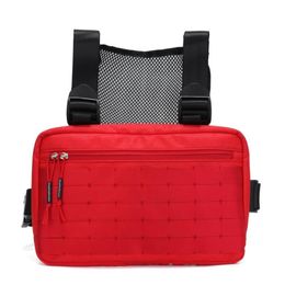 Designer-2019 Alyx Chest Rig Bag Brand Nylon Luxury Waterproof Fanny Pack Hip Hop Chest Rig Streetwear Unisex Kanye West Waist Bag1854