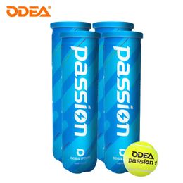 Tennis Cricket Ball Cans ODEA Professional Wool Felt Rubber ITF Approved Elasticity Competition Practise Training Tenis Cricket 240304