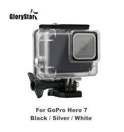 GloryStar 45M Underwater Waterproof Case for GoPro Hero 7 Black Silver White Camera Protection Housing Case Diving Accessories8273819