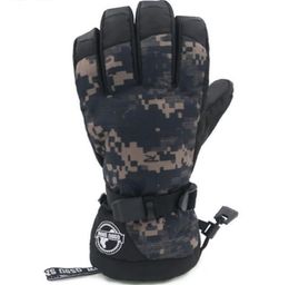 Mens Dark Gray Camo Ski Gloves clearance Extra Warm Waterproof 10K Riding Snowboarding Cycling Gloves And Mittens For Winter Outdo6747638