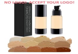 No Brand 25 Colour Face Bases vacuum bottle Foundation Waterproof Concealer Full Coverage accept your logo9457467