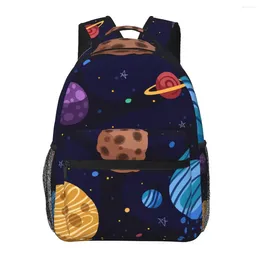 Backpack Men Woman Cartoon Galaxy Schoolbag For Female Male 2024 Fashion Bag Student Bookpack