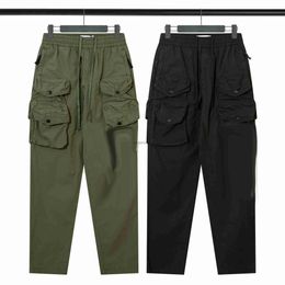 Men's cargo classic Multi pocket overalls sweatpants leggings 240308