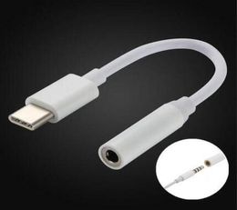 Type C 35mm Aux Earphone Headphone Adapter Cable For Iphone 7 Headset Connector Cord For Samsung For iphone 7 plus Android phone6959764