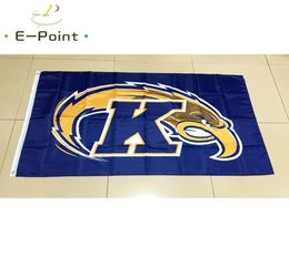 Kent State Golden Flashes polyester Flag 3ft*5ft (150cm*90cm) Flag Banner decoration flying home & garden outdoor gifts2258651