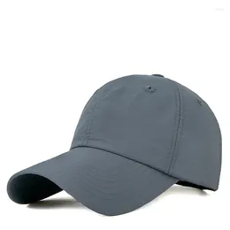 Ball Caps Adult Big Size Baseball Cap Male Outdoors Dry Quickly Sun Hat Lady Sports Man Large 55-60cm 60-65cm