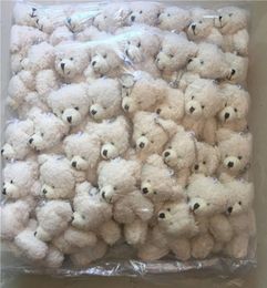 Kawaii Small Joint Teddy Bears Stuffed Plush With Chain12CM Toy TeddyBear Mini Bear Ted Bears Plush Toys Gifts 2010271893778