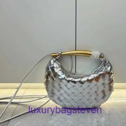 Luxury Designer tote Bags Bottgs's Vents's sardine online store 2024 New Fashion Versatile Metal Handle Woven Handbag One Should with real logo