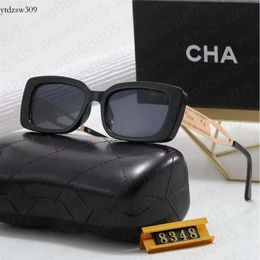 Designer Sunglasses HD Nylon Lenses Radiation Protection Trendy Eyewear Table Suitable for All Young People Wear S Cha Nel Designer Produced with Box