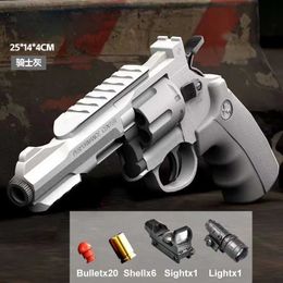 Gun Toys Tactical revolver launcher ZP5 continuous shooting gun soft toy ball gun for outdoor darts weapons for gift for adults for children 240307