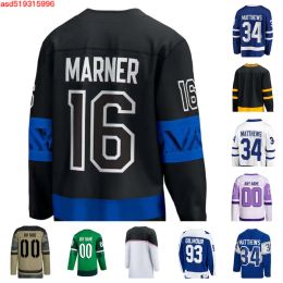 Customizable Hockey Jerseys - ILYA SAMSONOV, JARNKROK, KAMPF, GILMOUR, MCCABE, MUZZIN, KLINGBERG, WOLL, BENOIT