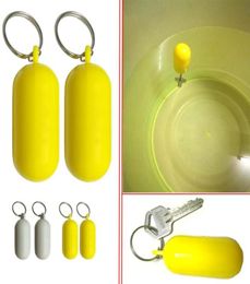 Pool Accessories 2PCS Kayak Floating Keyring Fender Buoyant Key Ring Marine Sailing Boat Float Canal Keychain2006060