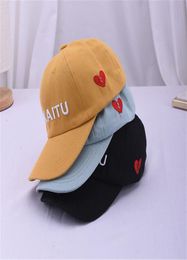 Letter Baseball Hat 24 Colours Kids Child Letter Printed Embroidery Solid Colour Snapback Outdoor Caps JFJ4848691798