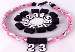 2020 whole silicone numbers digital number pendant softball baseball necklace Accessories Rubber Number Pendants Jewelry5995290