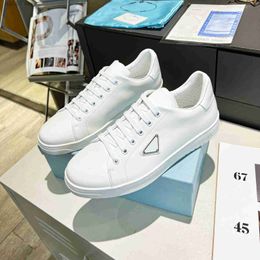 Dress Shoes Casual Shoes Downtown leather Sneakers designer mens stylish sporty Popular triangle sneakers Trainers Sports Outdoor Walking EU35-45H240308