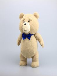 18quot 45CM Teddy Bear TED Plush Toys with Blue Tie Pirate Teddy Soft Stuffed Dolls Toy Children Gifts LJ2009024729073