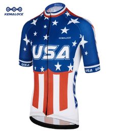 USA Navy International Men Cycles Jersey New American Sport Dirt Outdoor Bike Uniform Short Sleeve Pro Team Bicycle Clothes Wear1742391