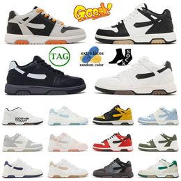 Top Series Out Of Office Sneaker Designer Shoes Luxury Walking Men Running White Black Navy Blue Vintage Distressed Casual Shoes Sneakers Trainers