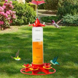 Other Bird Supplies Outdoor Hanging Hummingbird Feeder Anti Ant Garden Courtyard Feeding Honey Water