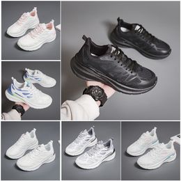 New men women shoes Hiking Running flat Shoes soft sole fashion white black pink bule comfortable sports Z1330 GAI