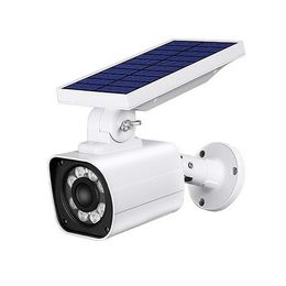 Other Led Lighting Brelong Simation Monitor Fake Camera Solar Body Sensor Garden Light Led Wall Drop Delivery Lights Lighting Holiday Dhau8