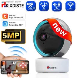 Baby Monitor Camera 5MP Intelligent Living Indoor Mini PTZ Control Portable Bidirectional Audio Security Protection Automatic Tracking Q240308