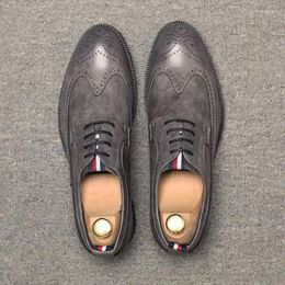 Casual Shoes 2024 Men's Leather Zapatos De Hombre Size Black Soft Dress Man Flat Classic Oxford