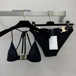 Women's Swimwear 2024 Black Cel Designer Bikinis Luxury Swimsuit Women Swimsuits Tank Swimwear Thong Cover Up Two Piece Designers Bikini Woman Bathing Suits