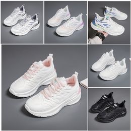 Hiking Women Shoes New Men Running Flat Shoes Soft Sole Fashion White Black Pink Bule Comfortable Sports Z1635 GAI 18532