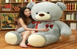 60100CM Large Teddy Bear Plush Toy Lovely Giant Bear Huge Stuffed Soft Animal Dolls Kids Toy Birthday Gift For Girlfriend Lover Y4340860