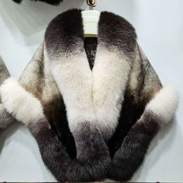 Mink Mother Whole Female Cross Cape Velvet Haining Fur Coat Medium Length 150232