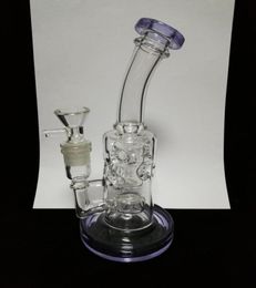 2017 american thick leisure partial purple glass straight fab eggo holes perc smokinglass bongs recycle oil rigs glass bong pipes5840953