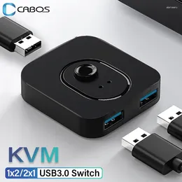 3.0 KVM Switch USB Hub 1x2/2x1 Switcher USB3.0 Shared Controller Splitter For Laptop Computer Printer Keyboard Mouse