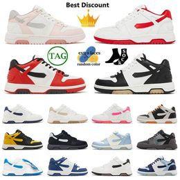 Top Quality Out Of Office Sneaker Casual Shoes Low Tops Platform Sneakers White Panda Black Green Grey Olive Syracuse Skate Mens Trainers Sports Size 36-45