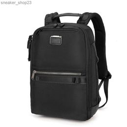 Business TUMIIS Mens Travel Designer Backpack Bag Back Pack Commuting Ballistic Nylon Fashion Trend Mens 232782d