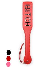 Bdsm Whip Flogger Ass Spanking PU Leather Paddle Bondage Slave In Adult Games For Couples Fetish Sex Toys For Women Men HP027281388
