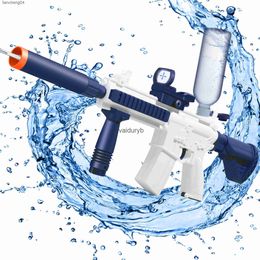 Sand Play Water Fun Gun Toys Electric Automatic Airsoft Pistol Summer Swimming Pool Beach Party Game Outdoor Toy for Kids Boy Gift H240308