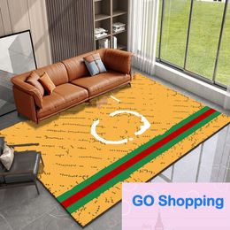 Luxury Fashion Brand Carpet Living Room Sofa and Tea Table Decorative Carpet Bedroom Bedside Blanket Study Cloakroom Floor Mat