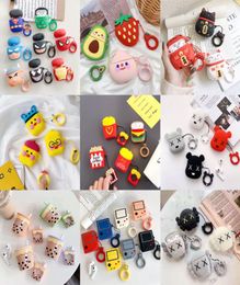Multi Patterns 3D Cartoon Silicone Case for Apple AirPods Protective Wireless Bluetooth Earphone Case Cover For Airpods 25304722