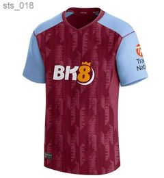 Soccer Jerseys 2024 Aston Villas Kids Kit 23 24 Home Awayball Shirt Training Camisetas Futbol Mings Mcginn Buendia Watkins MaillotH240308