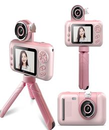 180 degree flip kids HD Digital camera Children039s Mini camera Small micro SLR pography4963964