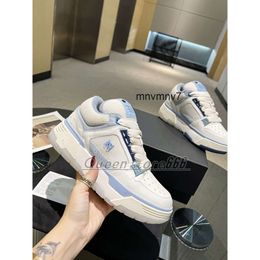 show amirliness thick amari i small amri amirirliness leather am ami off ri sports shoes sneakers white High quality new bone loafers soled casual versatile for