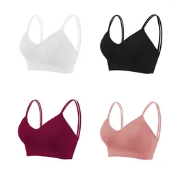 Bras Sujetadores Para Mujeres Women'S Extra-Expansion Seamless Soft Support Small Chest Gathered Cup Sexy Bra Ropa De Mujer